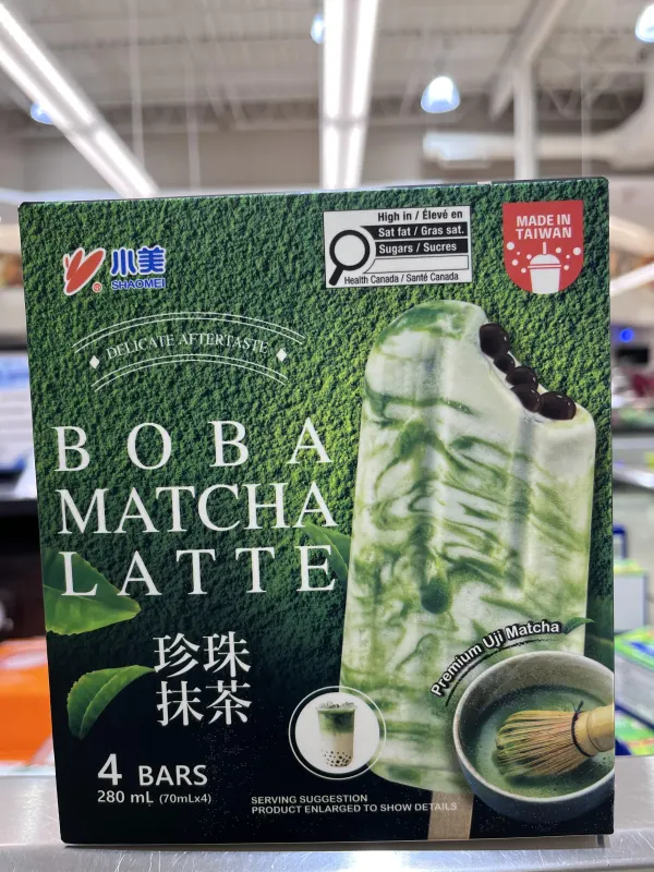 shaomei-boba-matcha-latte-ice-cream-bar