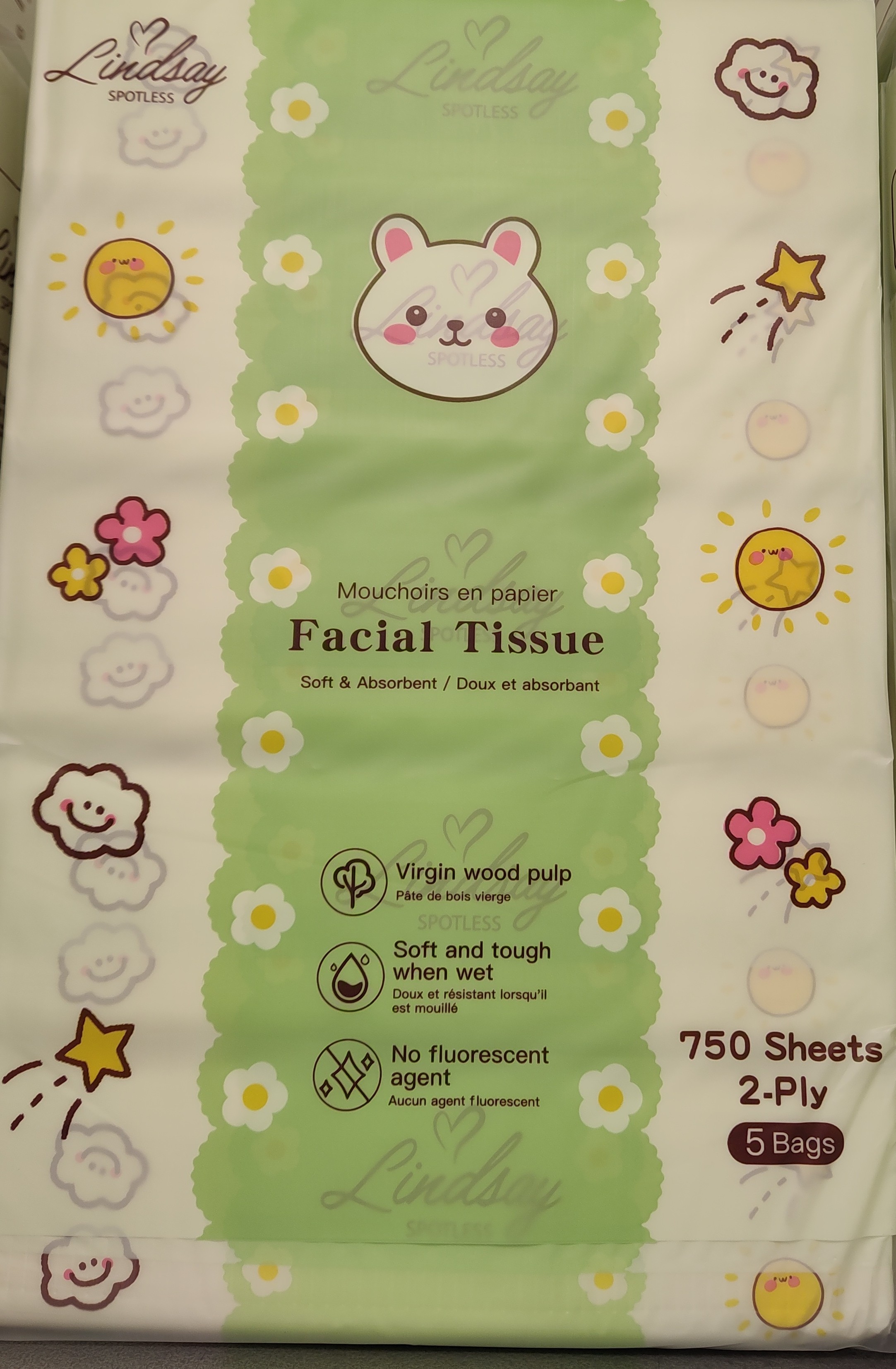 lindsay-facial-tissue
