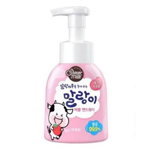 shower-mate-sterilized-strawberry-milk-fragrance-foaming-hand-wash